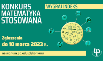 Konkurs Matematyka stosowana