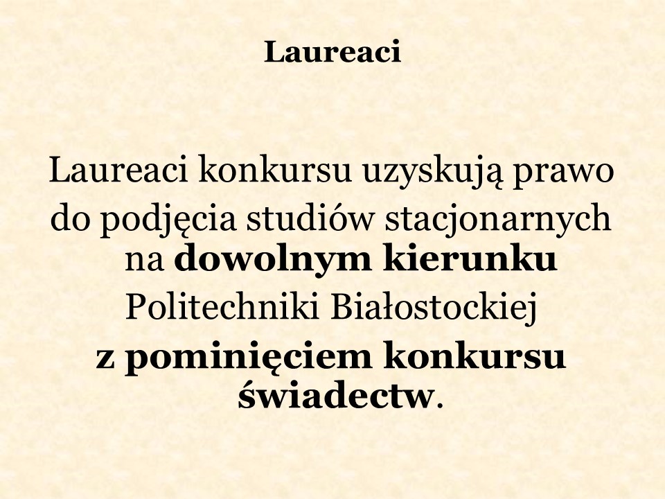 Prezentacja: slajd 23 z 26: informacja dostępna pod linkiem O konkursie.