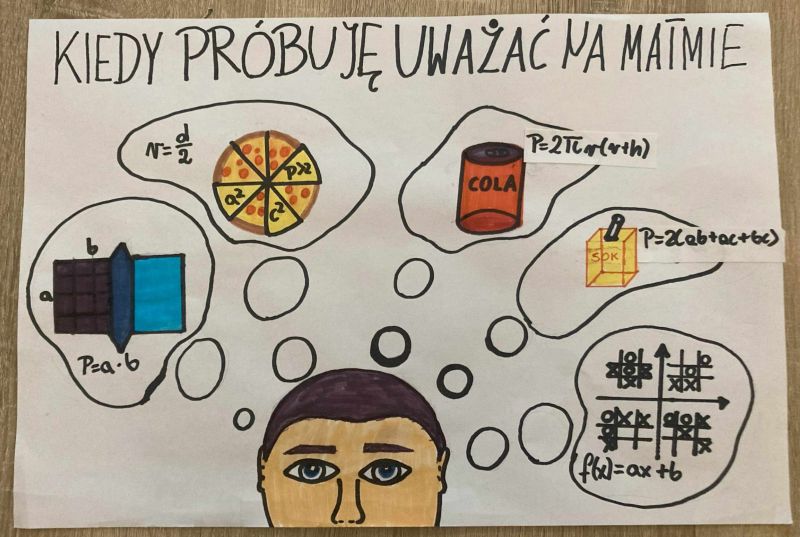 14. Kiedy próbuję uważać na matmie